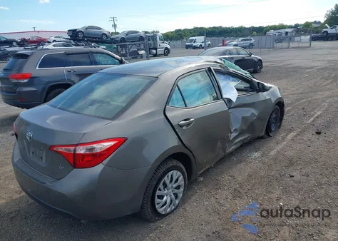 2017 Toyota Corolla Le from USA, damaged, VIN 2T1BURHE8HC863406